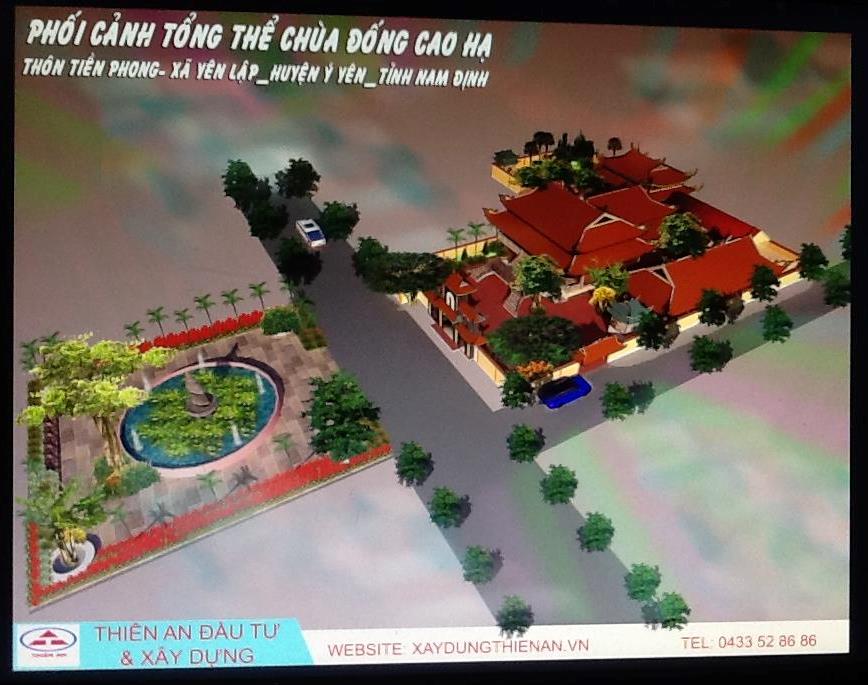 Thiết kế thi công khuôn viên Đình - Chùa - Đền thờ 3