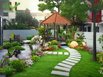 Tác dụng của cảnh quan sân vườn