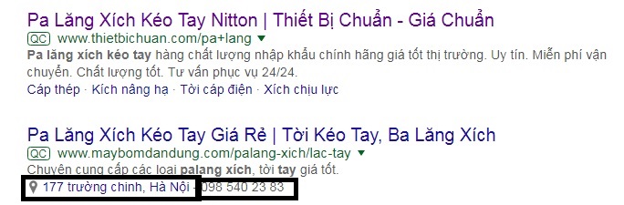 Tiện ích mở rộng vị trí