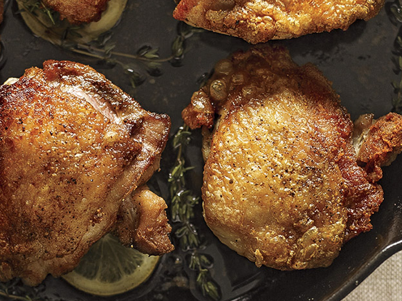 Gợi ý món ăn má đùi chiên