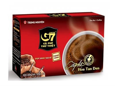 Cà phê G7 - Hoà tan đen Trung Nguyên
