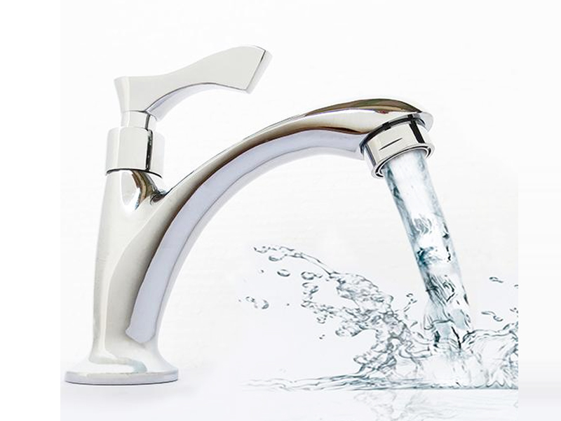 Vòi lavabo lạnh EL-115 (Trắng bạc) 1