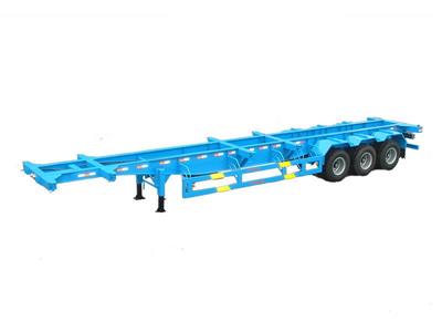  Sơ mi rơ mooc tải chở container giảm sóc dạng bầu hơi: 45 feet, 3 trục