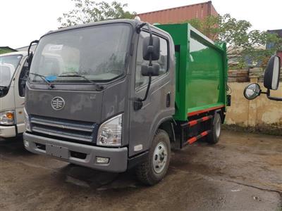 Xe ép chở rác 9 khối FAW