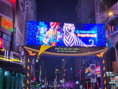 Thi công màn hình Led quảng cáo