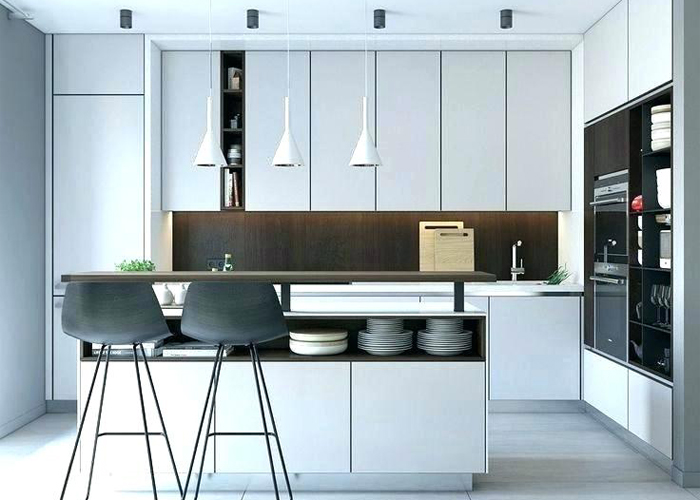 Ý tưởng thiết kế phòng bếp hiện đại cho nhà chung cư 5