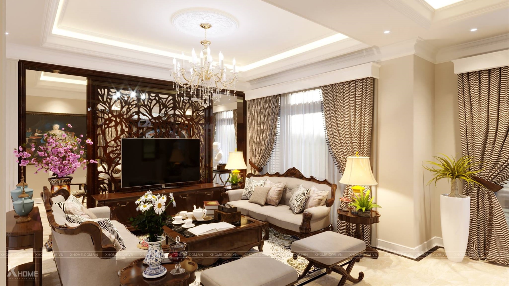 Sự hình thành và phát triển của đèn chùm 1