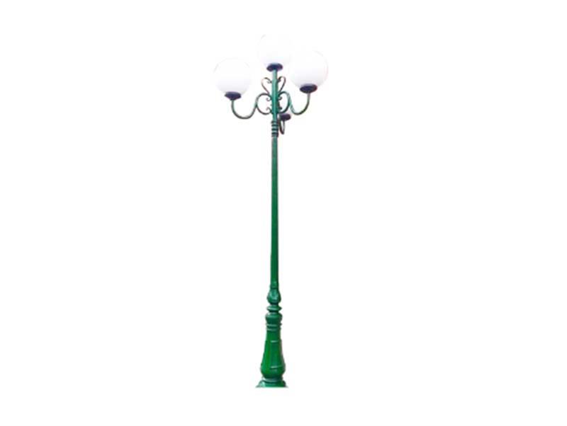 Cột đèn sân vườn DC06 lắp chùm 4 bóng