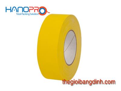 Yellow cloth tape
