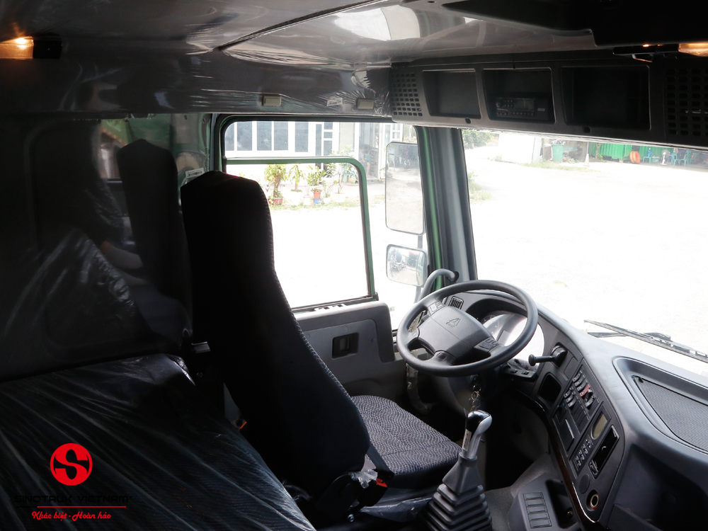 Xe tải ben howo 4 chân 380hp Cabin V7G