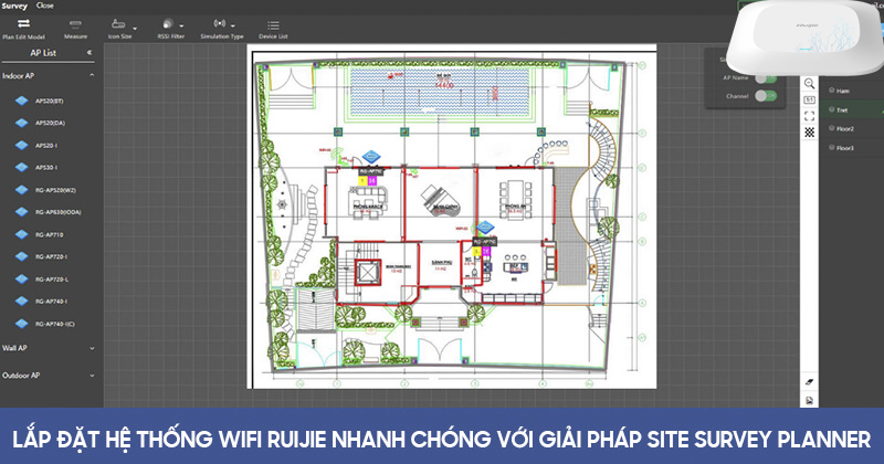 Cách lắp đặt hệ thống wifi Ruijie chuẩn ngay từ lần đầu tiên 1