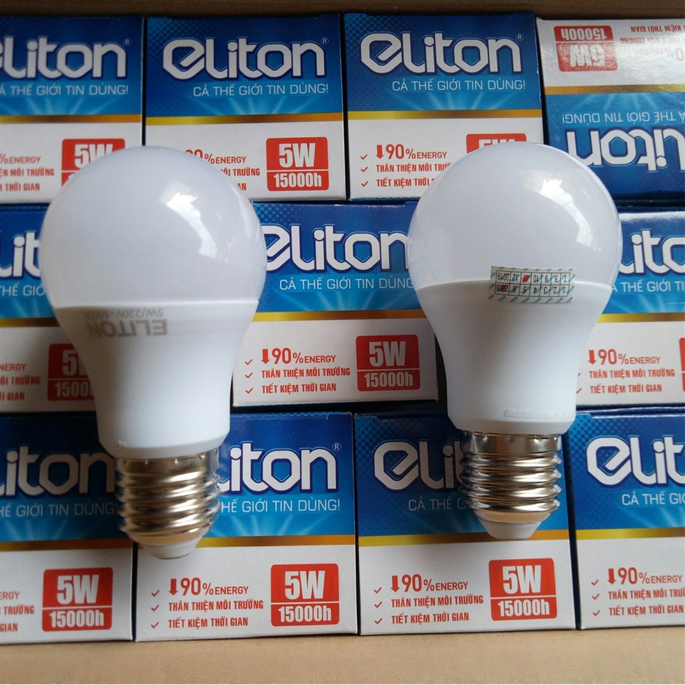 Đèn Led buld eliton - Sản phẩm đạt chất lượng quốc tế
