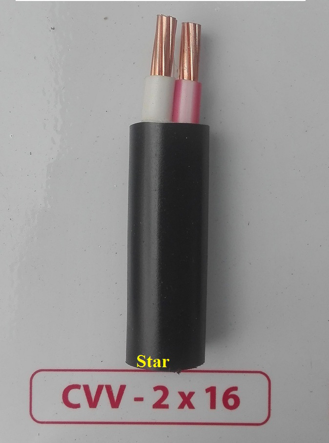Dây cáp điện CVV 2×16 mm2 2