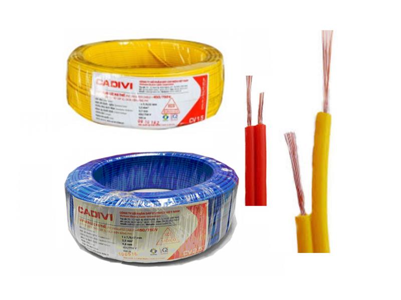 Dây điện đôi Cadivi 2 x 2.5 mm