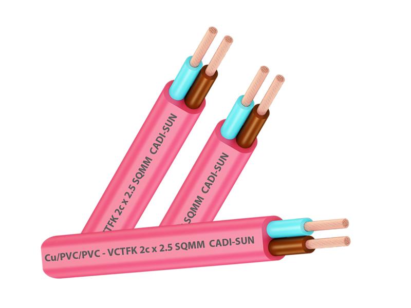 Dây đôi mềm dẹt Cadisun VCTFK 2X