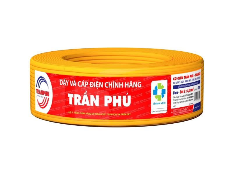 Dây cáp điện Trần Phú 4x10