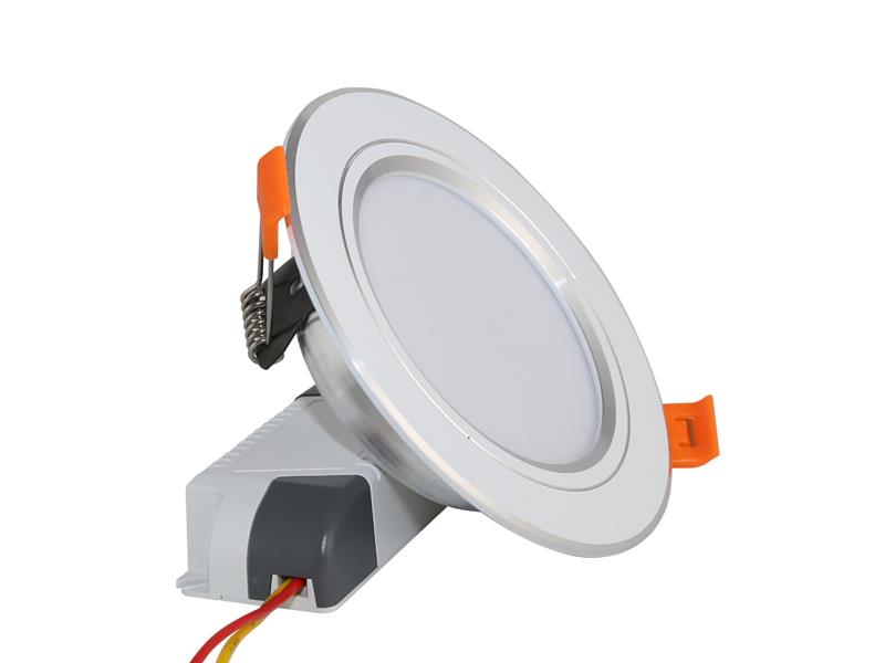 Đèn LED Âm trần Downlight 90/7W Rạng Đông D AT10L 90/7W (Viền Bạc)