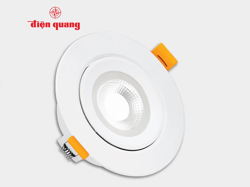 Bộ đèn LED downlight Điện Quang ĐQ LRD10 11765 120 (11W daylight, tròn, 4.7inch)