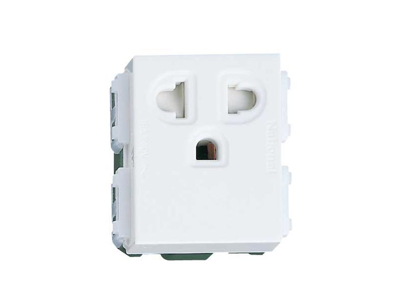 Ổ cắm đơn nối đất Panasonic WEV1181SW/WEV1181-7SW