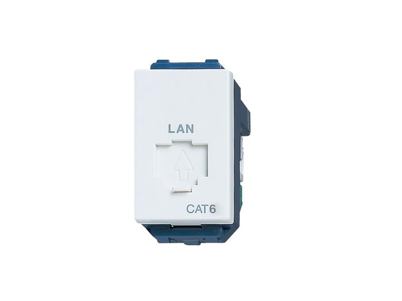 Ổ cắm mạng LAN Cat.6 Panasonic WEV24886SW