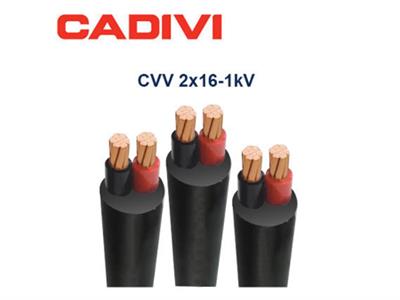 Dây cáp điện Cadivi CVV 2x16 mm2
