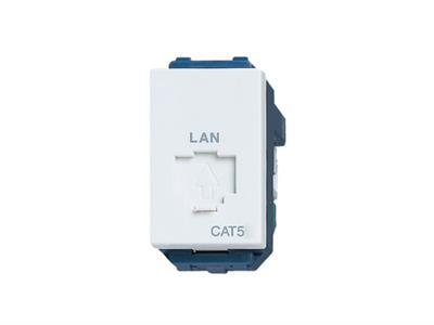 Ổ cắm mạng LAN Cat.5 Panasonic WEV2488SW