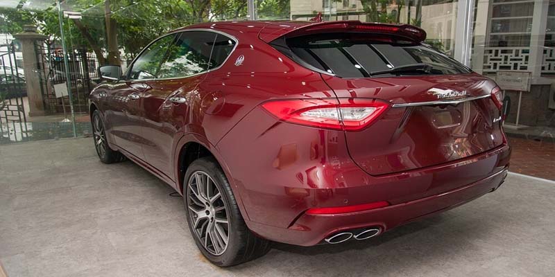 Maserati Levante màu Rosso Rubino độc nhất vô nhị xuất hiện
