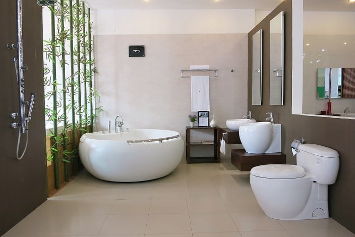 Cách ngăn mùi hiệu quả cho phòng tắm 2