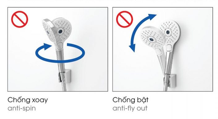 Thiết kế tiên tiến của sen vòi TOTO an toàn cho người sử dụng 4