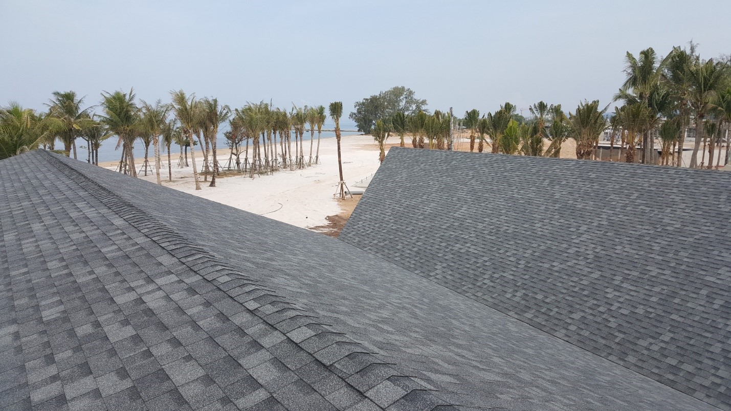 Hướng dẫn lắp đặt Bitum phủ đá kiểu hình chữ nhật 4