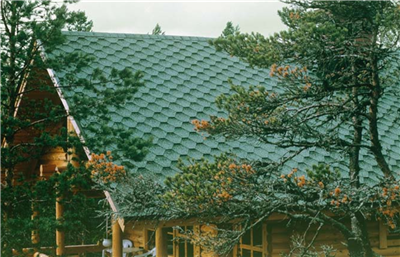 Mái bitum phủ đá homestay Mộc Châu