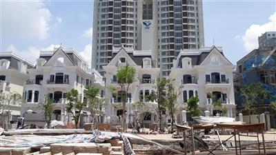 Mái ngói phủ đá cho Khu đô thị mới