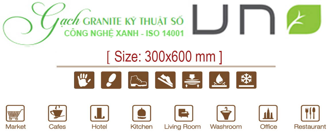 Gạch ốp tường Viglacera UB36610