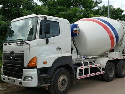 Xe trộn bê tông Hino 7 khối 1