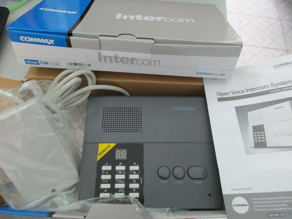 Thông số điện thoại liên lạc nội bộ COMMAX CM-810M