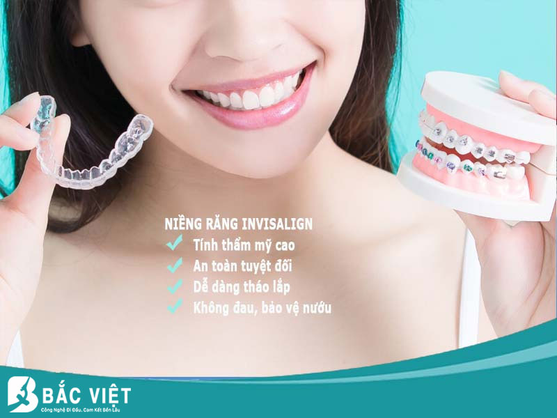 niềng răng invisalign Phù hợp cho mọi đối tượng rất tiện dụng