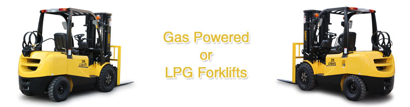 Gas Powered or LPG Forklifts
