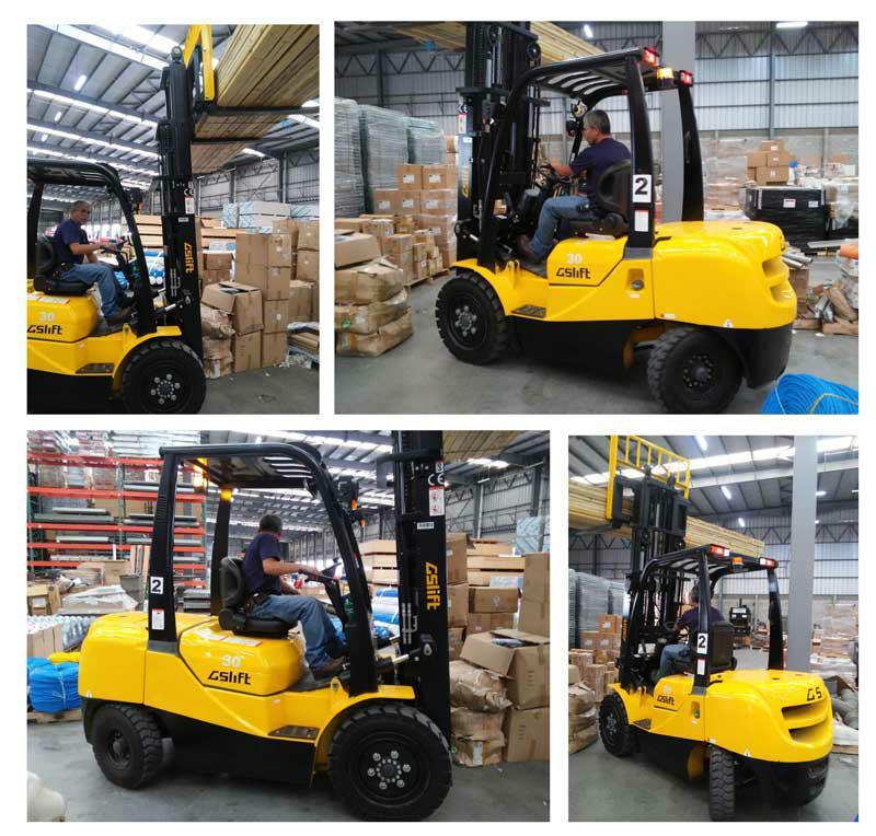 GS Forklift service in Latin America