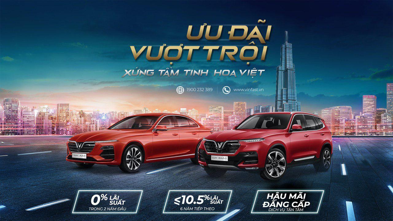 Miễn lại vay 2 năm đầu cho khách mua xe Lux