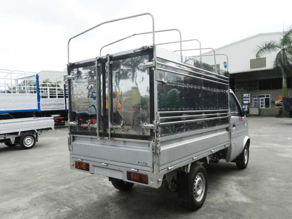 Giới thiệu Ô tô tải thùng có mui cabin đôi TRUONGGIANG DF-0.855TM15 2