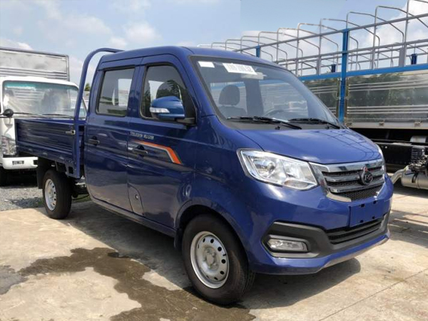 Xe tải Trường Giang T3 cabin đôi, Xe tải cabin kép 5 chỗ ngồi 810kg