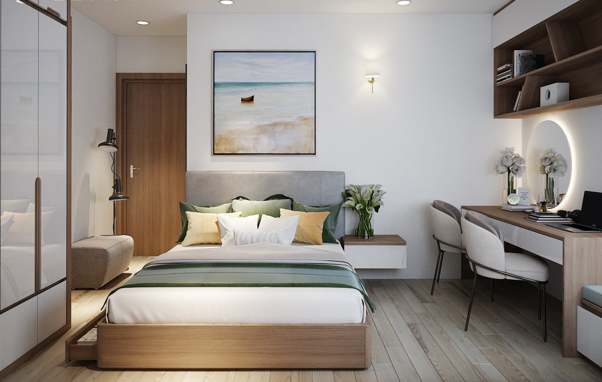 Bố trí đồ nội thất phòng ngủ sao cho hợp lý