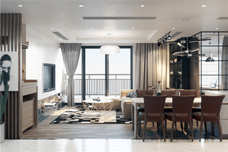 mẫu xu hướng thiết kế nội thất phòng khách