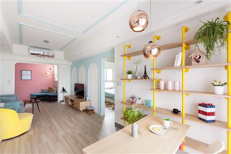 noi that phong khach tone mau pastel 12 46968