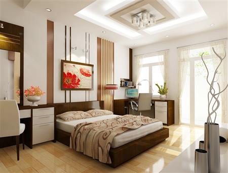 mẫu thiết kế nội thất phòng ngủ nhỏ, đẹp, hiện đại