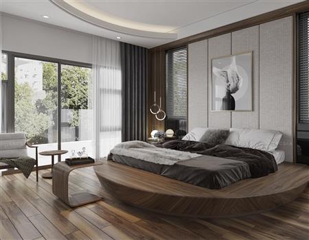 mẫu thiết kế nội thất phòng ngủ nhỏ, đẹp, hiện đại