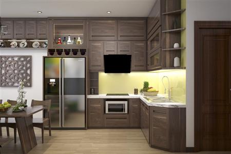 Mẫu nhà bếp đẹp sang trọng, ấn tượng