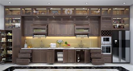Mẫu nhà bếp đẹp sang trọng, ấn tượng