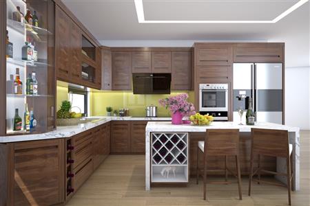 Mẫu nhà bếp đẹp sang trọng, ấn tượng