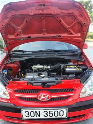 Hyundai Getz 2008 màu đỏ bản full option 23
